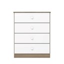 Ver imagem 3 de Cômoda Quarto Infantil 65cm 4 Gavetas Lola H02 - D'Rossi