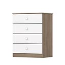 Ver imagem 2 de Cômoda Quarto Infantil 65cm 4 Gavetas Lola H02 - D'Rossi