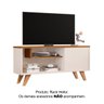 Rack para Sala Tv Bancada Aparador Heitor Off White Ypê - 2