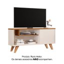 Ver imagem 2 de Rack para Sala Tv Bancada Aparador Heitor Off White Ypê