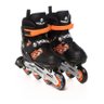 Patins Vollo In Line 4 Rodas Ajustável 35 Ao 38 Tamanho M Laranja - 1