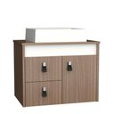 Ver imagem 1 de Gabinete para Banheiro Tech 2g 60cm Suspenso Branco