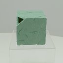 Ver imagem 3 de Vaso Decorativo Enfeite Planta Aparador Cubo Resina 12x15x15cm Verde