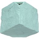 Ver imagem 1 de Vaso Decorativo Enfeite Planta Aparador Cubo Resina 12x15x15cm Verde