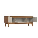 Ver imagem 4 de Rack para TV até 70 Polegadas 160cm 03 Portas Cinamomo/Off White Veneto