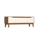 Ver imagem 2 de Rack para TV até 70 Polegadas 160cm 03 Portas Cinamomo/Off White Veneto