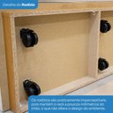 Ver imagem 6 de Rack para TV até 70 Polegadas 160cm 03 Portas Cinamomo/Off White Veneto