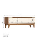 Ver imagem 4 de Rack para TV 160cm 03 Portas Veneto