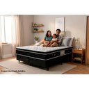 Ver imagem 2 de Cama Box Crc Queen +Colchão Molas Super Pocket Physical Ortobom 158x198