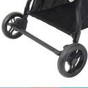 Ver imagem 5 de Carrinho Bebê Berço Passeio 3 Rodas Recém Nascido Á 15kg Reclinável 4 Posições Cr3 Neon Burigotto