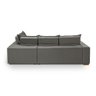Sofá De Canto 5 Lugares 270cm Retrátil E Reclinável Cinza - 2