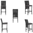 Ver imagem 5 de Mesa Bistro e 2 Banquetas Roma Preta Corda Náutica 11 Trama Original