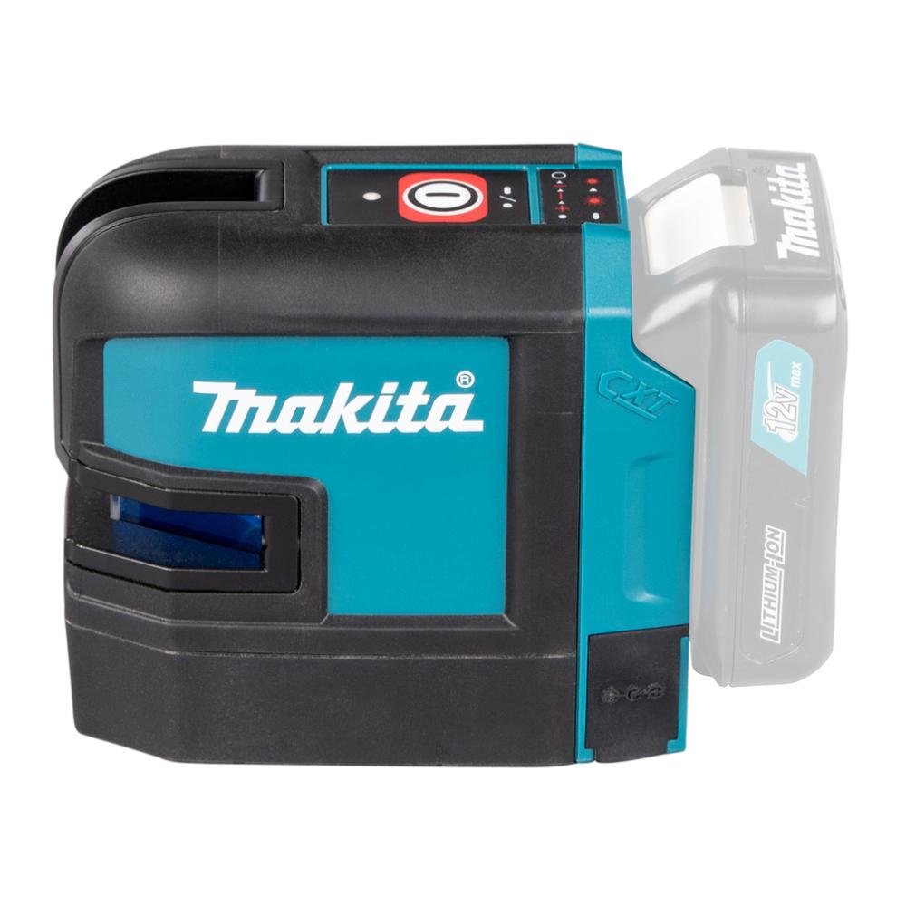 Nivelador Laser de Linhas Cruzadas 25m Resistente Água com Bolsa Suporte de Parede Sk105dz Makita - 5