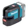 Nivelador Laser de Linhas Cruzadas 25m Resistente Água com Bolsa Suporte de Parede Sk105dz Makita - 1