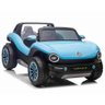 Carro Eletrico Infantil E-buggy Volkswagen 2 Lugares 12v Azul - Belfix - 1