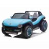 Carro Eletrico Infantil E-buggy Volkswagen 2 Lugares 12v Azul - Belfix - 2