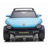 Carro Eletrico Infantil E-buggy Volkswagen 2 Lugares 12v Azul - Belfix - 6