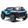 Carro Eletrico Infantil E-buggy Volkswagen 2 Lugares 12v Azul - Belfix - 3