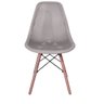 Cadeira Charles Eames Eifell Colmeia Cor:nude;quantidade:4 - 5