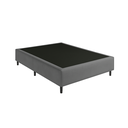 Ver imagem 1 de Base Cama Box Casal Suede 138x188 Cinza