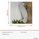 Ver imagem 7 de Prato para Doces de Inox Prata 8x40x15cm Boleira Festa Servir Sobremesa Mesa