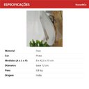 Ver imagem 6 de Prato para Doces de Inox Prata 8x40x15cm Boleira Festa Servir Sobremesa Mesa
