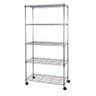 Estante aço cromado 75 x 35 x 155 cm - 2