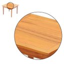Ver imagem 5 de Mesa de Jantar 80x80cm Quadrada ? Madeira Maciça, Envernizada