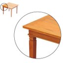 Ver imagem 6 de Mesa de Jantar 80x80cm Madeira Maciça Natural