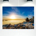 Ver imagem 1 de Quadro Decorativo Tela Canvas Paisagens Ref:qbpa31 Lojall 120 X 80 Cm Borda Infinita