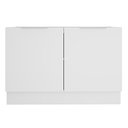 Ver imagem 6 de Balcão Gabinete de Pia Madesa Stella 2 Portas (Sem Tampo e Pia) Branco