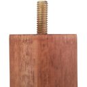 Ver imagem 6 de Kit 6 Pés de Madeira 20cm Pe para Cama Box Solteiro Pés para Móveis Pé Palito Mel