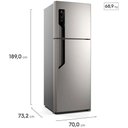 Ver imagem 6 de Geladeira Electrolux Frost Free Duplex Tf71s Inox Look