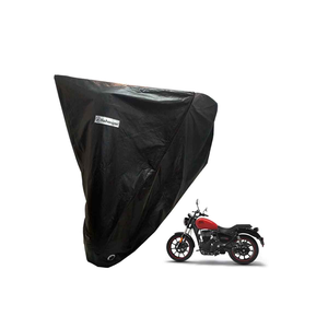 Capa Moto Royal Enfield Meteor 350 Forrada Sol Chuva Poeira Cor Preto