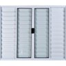 Janela Veneziana Alumínio 6 Folha 1,20x1,50 sem Grade Branco - 4