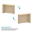 Ver imagem 5 de Bancada de Cozinha com Balcão 100% MDF 144cm Aura Luciane Móveis
