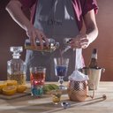 Ver imagem 3 de Kit 20 Colheres Bailarinas 26cm Inox Tress Lyor Prateda Restaurante Bar Bebidas Drinks Sucos