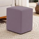 Ver imagem 3 de Poltrona de Amamentação e Descanso Zoe com Base Balanço e Puff Veludo Rosê - Desk Design