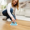 Ver imagem 4 de Escova Limpeza Eletrica 2 Em 1 Sem Fio Cabo Retratil Multiuso Limpa Esfrega Poli Piso Parede Janela
