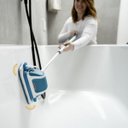 Ver imagem 7 de Escova Limpeza Eletrica 2 Em 1 Sem Fio Cabo Retratil Multiuso Limpa Esfrega Poli Piso Parede Janela