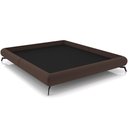 Ver imagem 1 de Cama Casal Queen Base Box Pés de Ferro Estilo Industrial 176cm Otto P05 Veludo Marrom - Lyam Decor