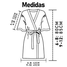 Roupão Infantil Microfibra Detalhe em Pelos TAM 9 a 12 Anos Atlanta - Bege - 5