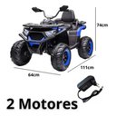 Ver imagem 4 de Quadriciclo Eletrico Infantil 2 Motores 12v Rosa - Xcell