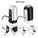 Ver imagem 5 de Kit 3 Bomba Dispenser Recarregável Usb Bebedouro Galão Água
