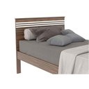Ver imagem 4 de Cama Solteiro Cm8010 Nogal/branco - Tecno Mobili