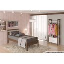 Ver imagem 6 de Cama Solteiro Cm8010 Nogal/branco - Tecno Mobili