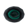 Vaso Decorativo Verde Fosco em Vidro Facetado - 16x15x13cm - 3