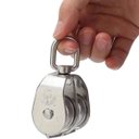 Ver mais imagens de Moitão Giratório Duplo em Aço Inox 32mm