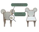 Ver imagem 3 de Mesa Infantil Mickey com Duas Cadeiras