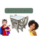 Ver imagem 2 de Mesa Infantil Mickey com Duas Cadeiras